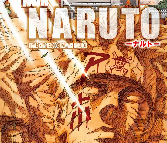 Naruto X One Piece - Oda and Kishimoto's tributes to eachother.