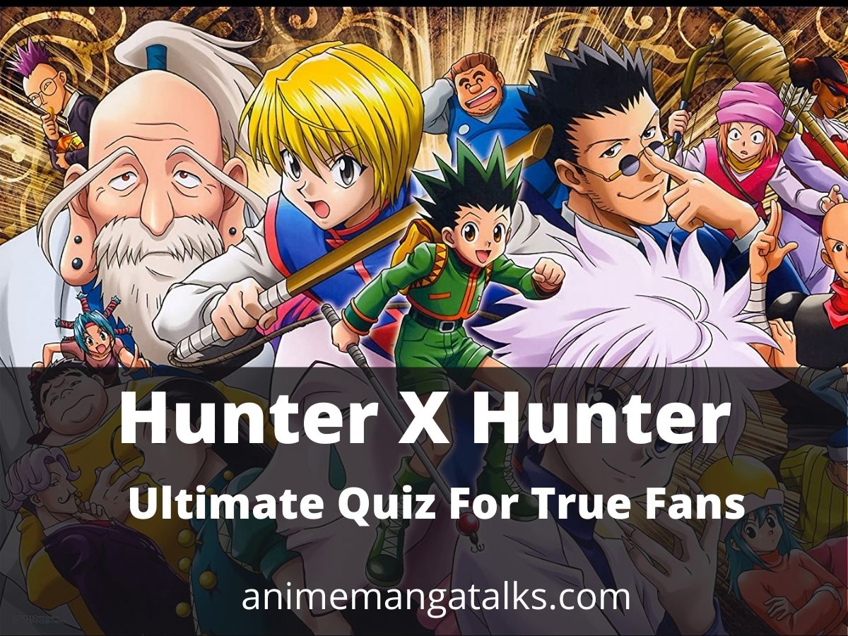 Hunter X Hunter Ultimate Hard Quiz For True Fans Animemangatalks