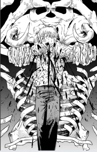 Power Chainsaw Man Manga Panels