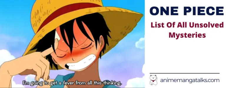 One Piece Top Mysteries: List Of All Unsolved Mysteries In The Series.