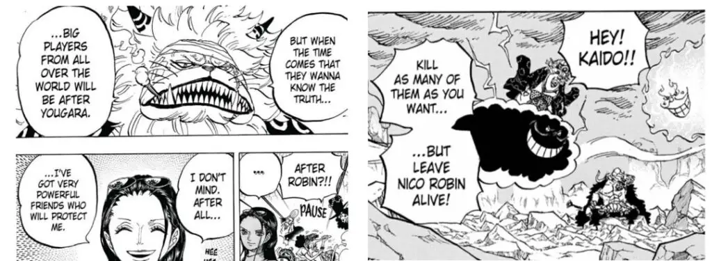 Nico Robin Capture foreshadowing