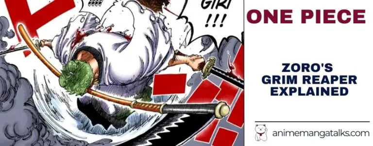 One Piece Chapter 1038: What is Zoro’s Grim Reaper?